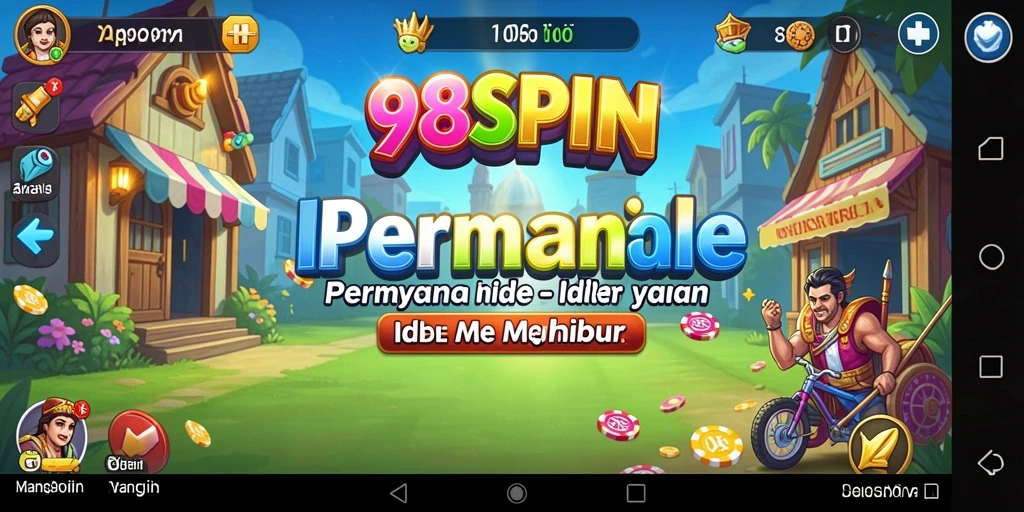 Screenshot gameplay 98SPIN menunjukkan pengalaman Idle yang menyenangkan.
