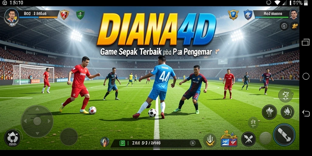 Tampilan gameplay seru di DIANA4D yang sangat menggugah semangat.