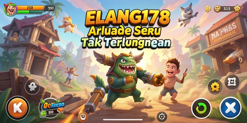 Tangkapan layar gameplay ELANG178 menunjukkan aksi seru dan tantangan menegangkan.
