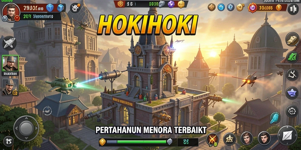 Gameplay menarik dari HOKIHOKI dalam genre Tower Defense.
