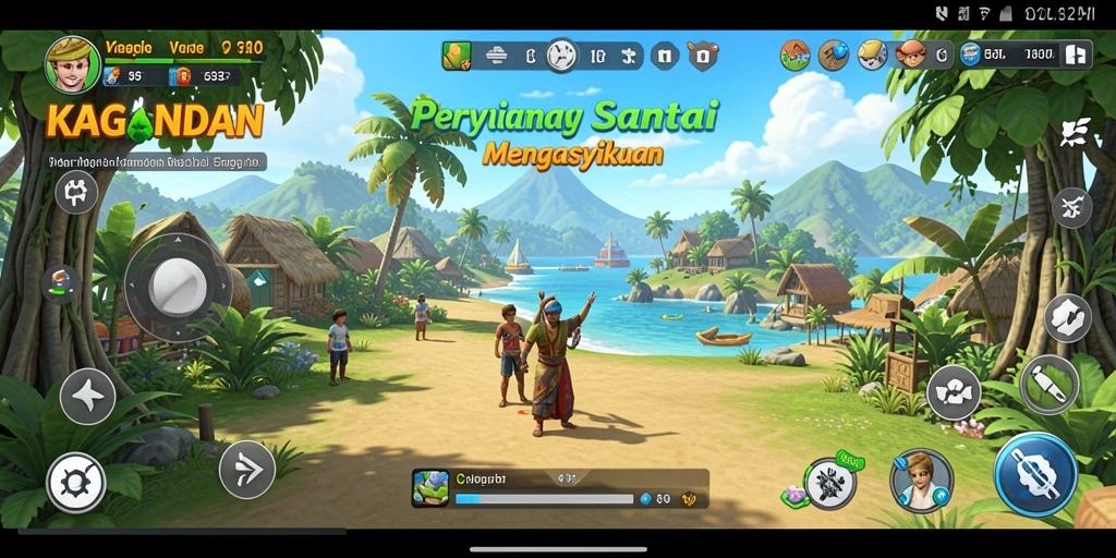 Screenshot gameplay KAGANDAN yang seru dan mengasyikkan.