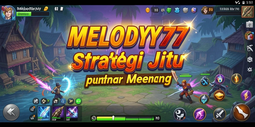 Tampilan menarik dari gameplay MELODY77 yang mendebarkan.