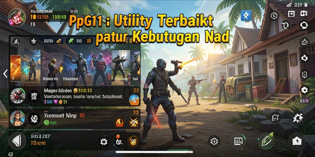 Tampilan antarmuka PG11 yang intuitif dan mudah digunakan.