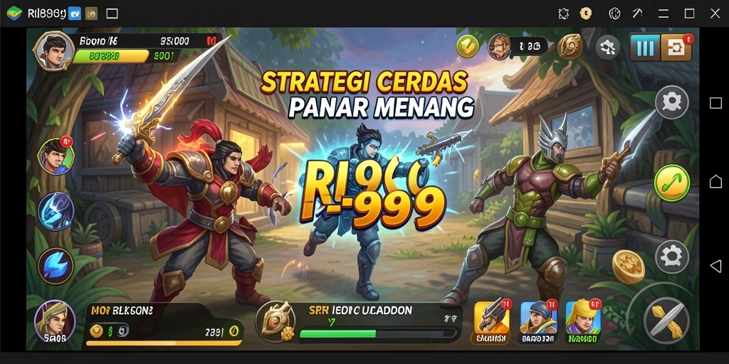 Tampilan gameplay RI889 yang dinamis dan menarik.