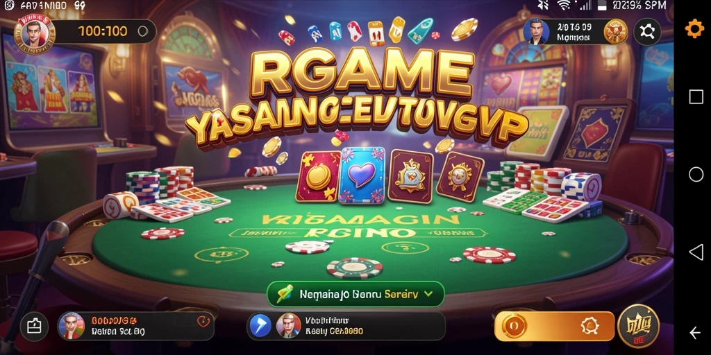 Tampilan gameplay RPGAME yang menegangkan dan interaktif.