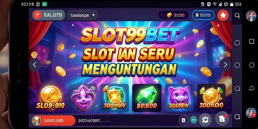 Tampilan gameplay SLOT99BET yang menarik dan mengasyikkan.