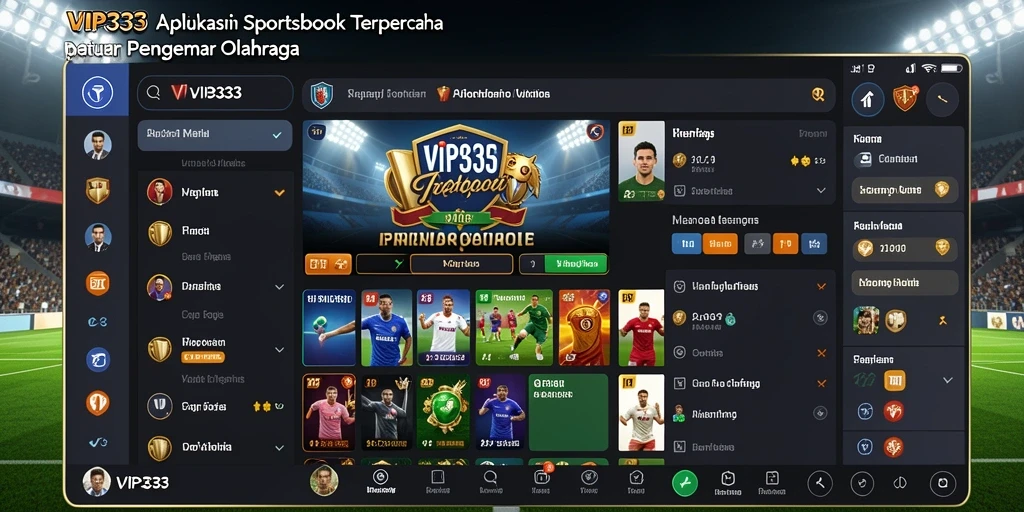 Tampilan gameplay Sportsbook di VIP333 yang menarik dan mudah digunakan.